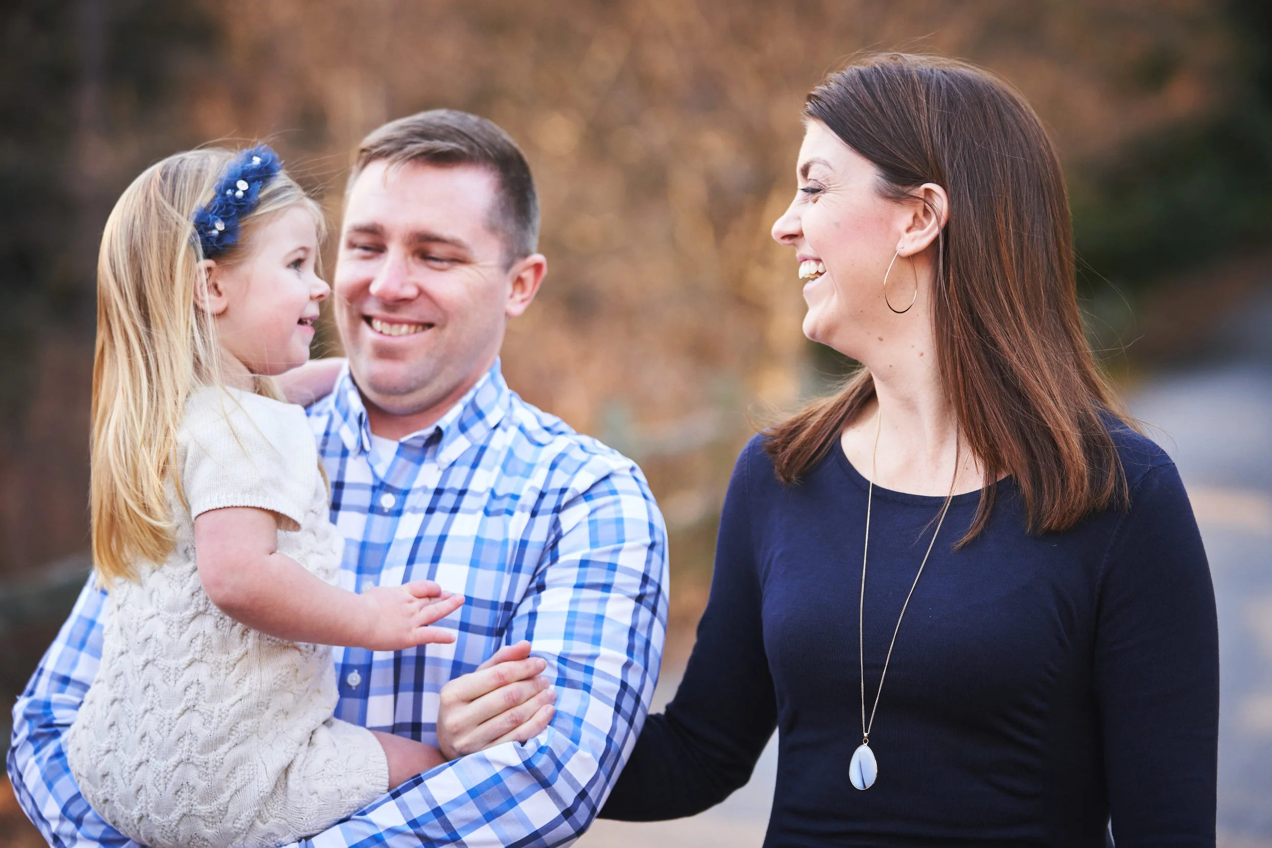 Family Walking | Family Photo Session at the Clemson Botanical Gardens