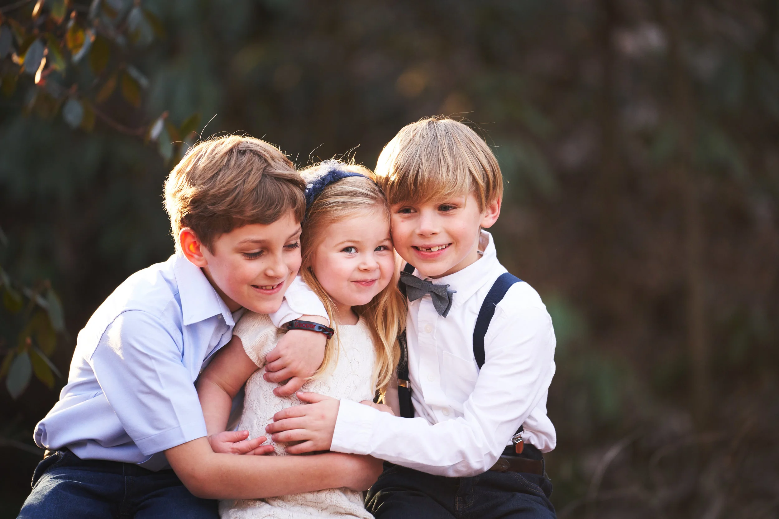 Siblings | Family Photo Session at the Clemson Botanical Gardens