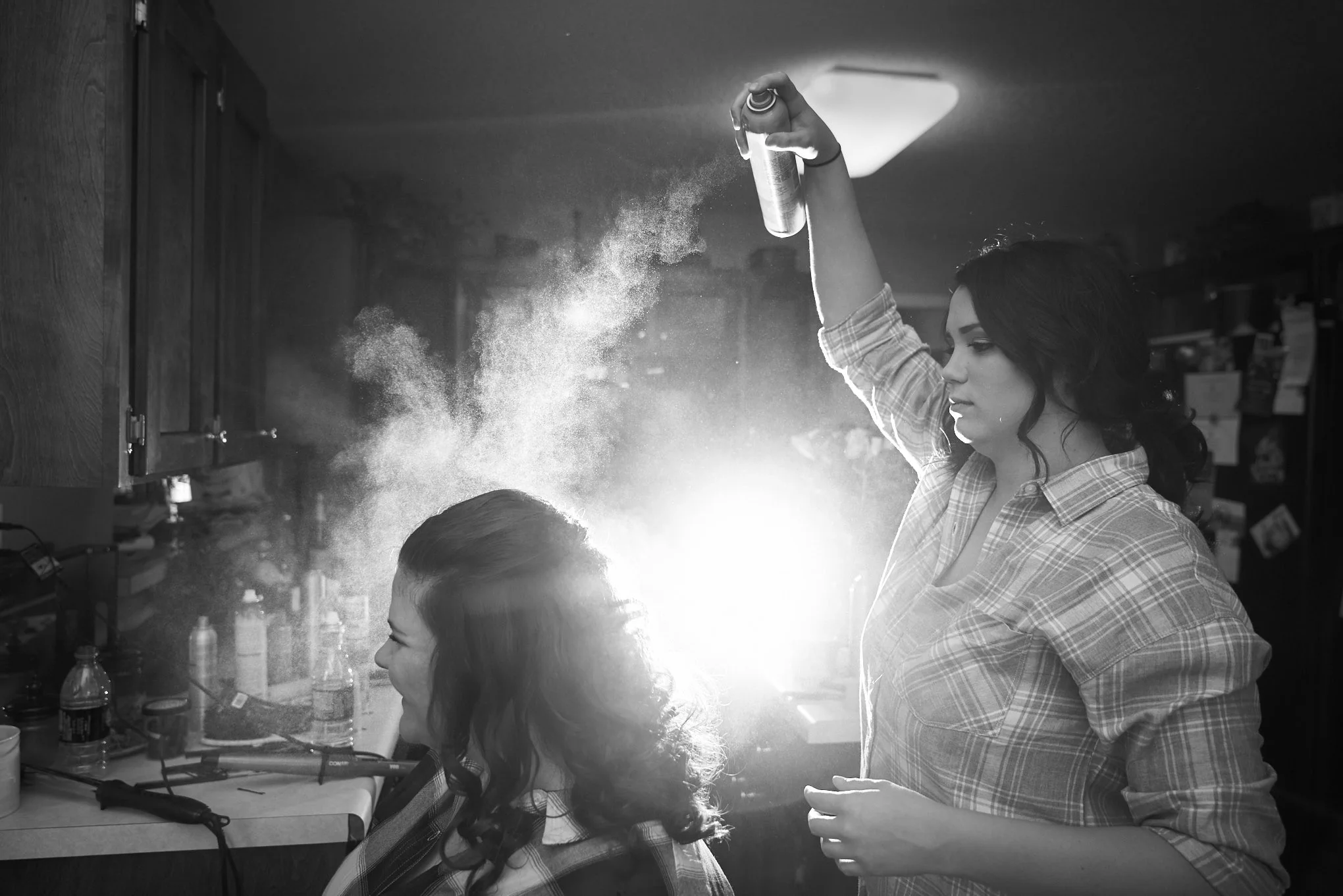 Bride Getting Ready | Southern Bleachery in Taylors SC