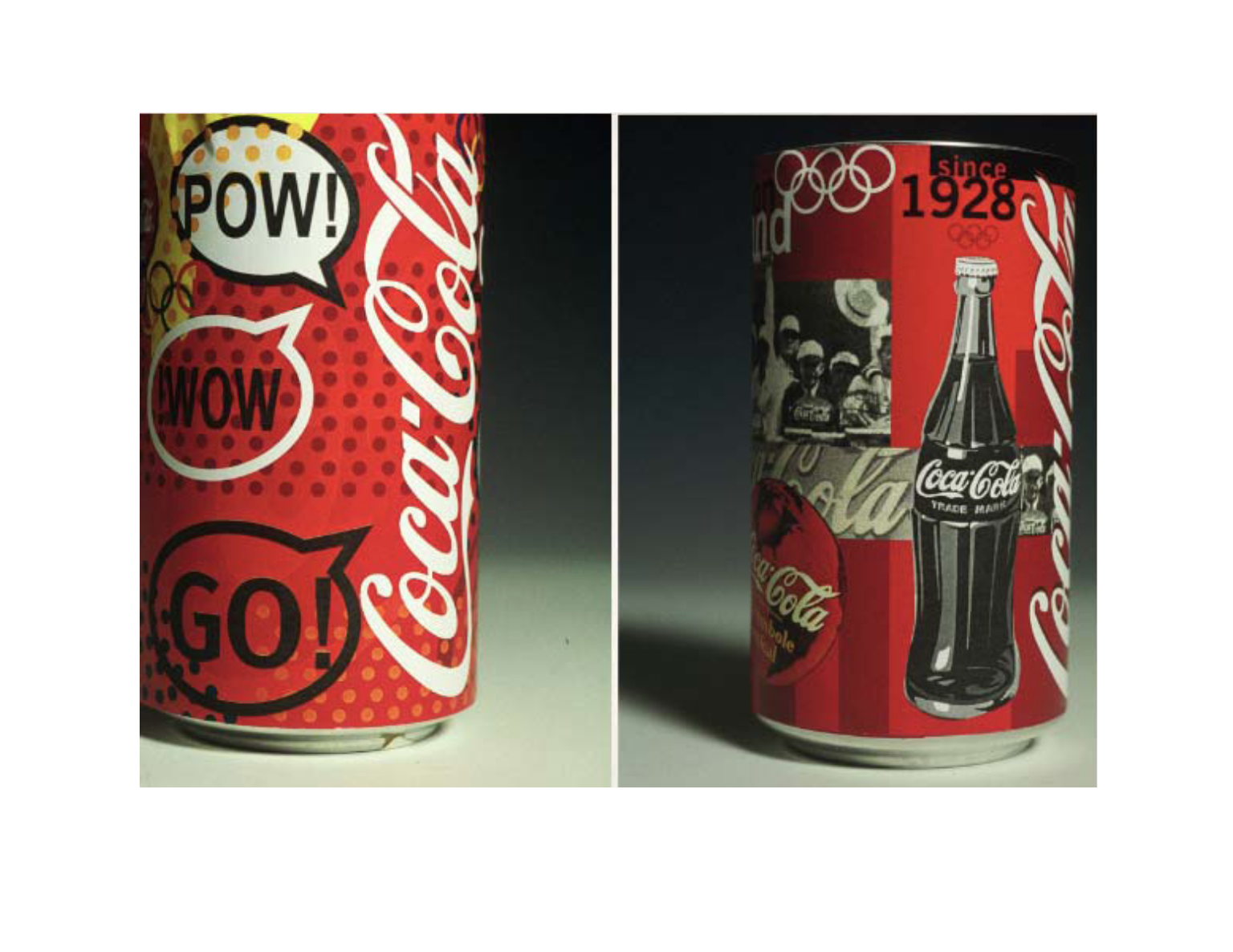 History Packaging for Coca Cola
