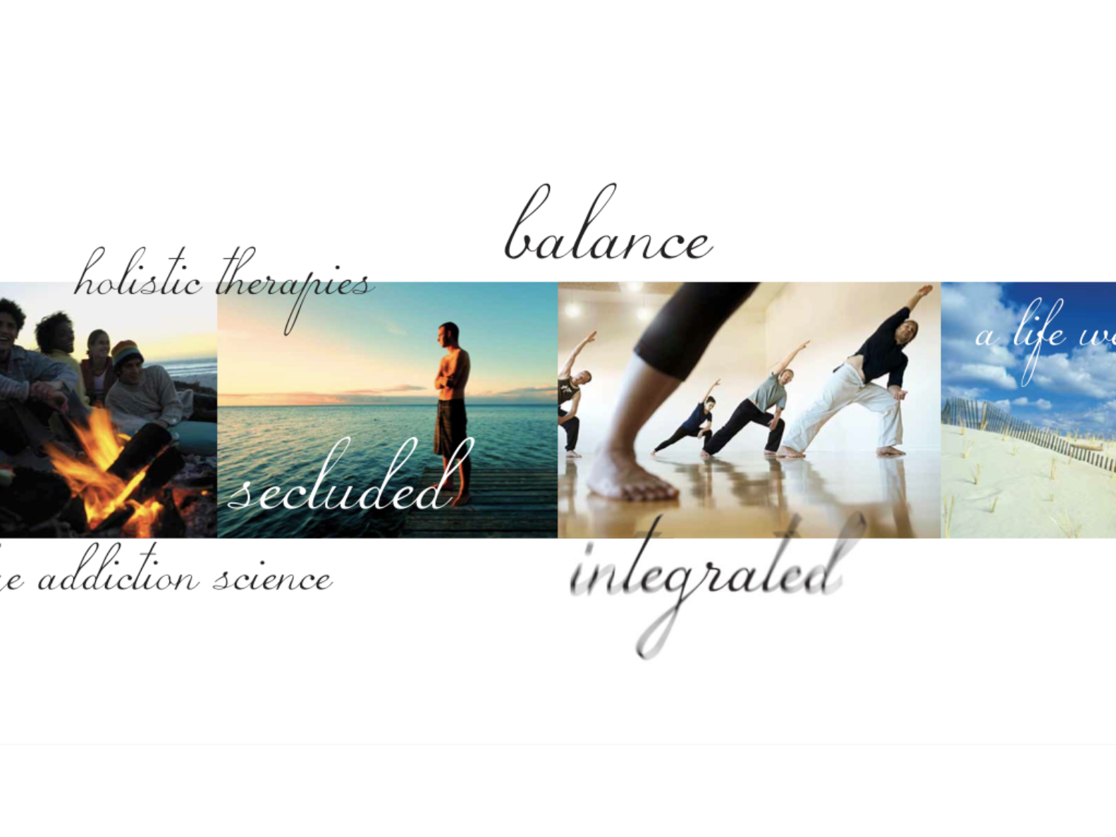 Website for a substance abuse clinic in The Hamptons and Mexico.