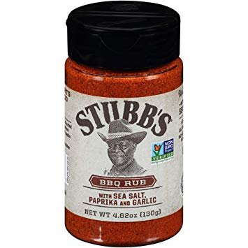 STUBB'S BBQ RUB 130G RANGE