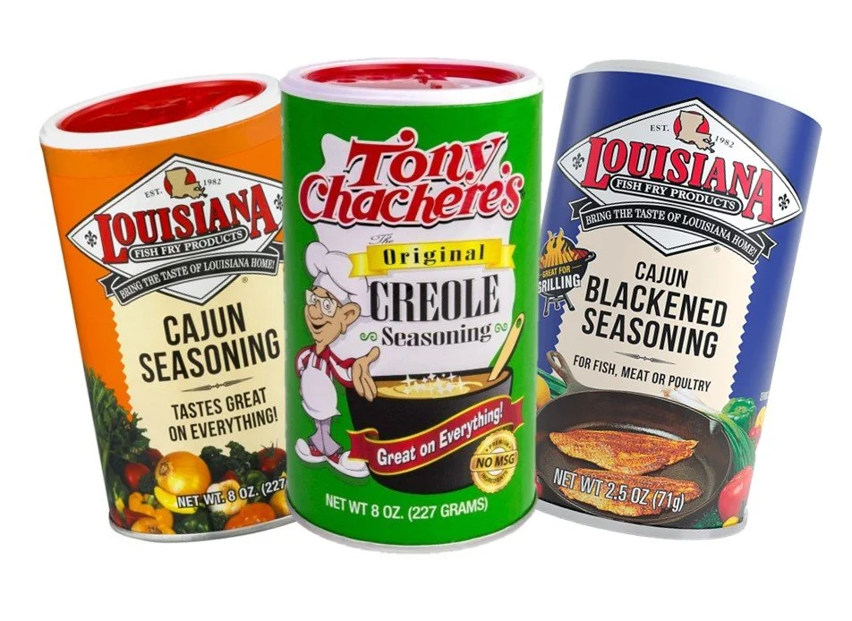 LOUISIANA CAJUN SEASONING 227G & CAJUN BLACKENED SEASONING 71G