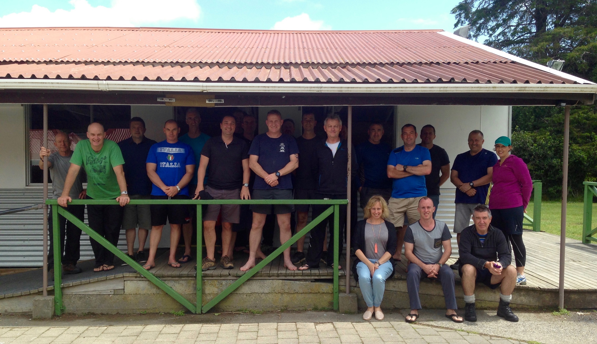 It's all smiles after action-packed days of living and breathing leadership theory and practice.