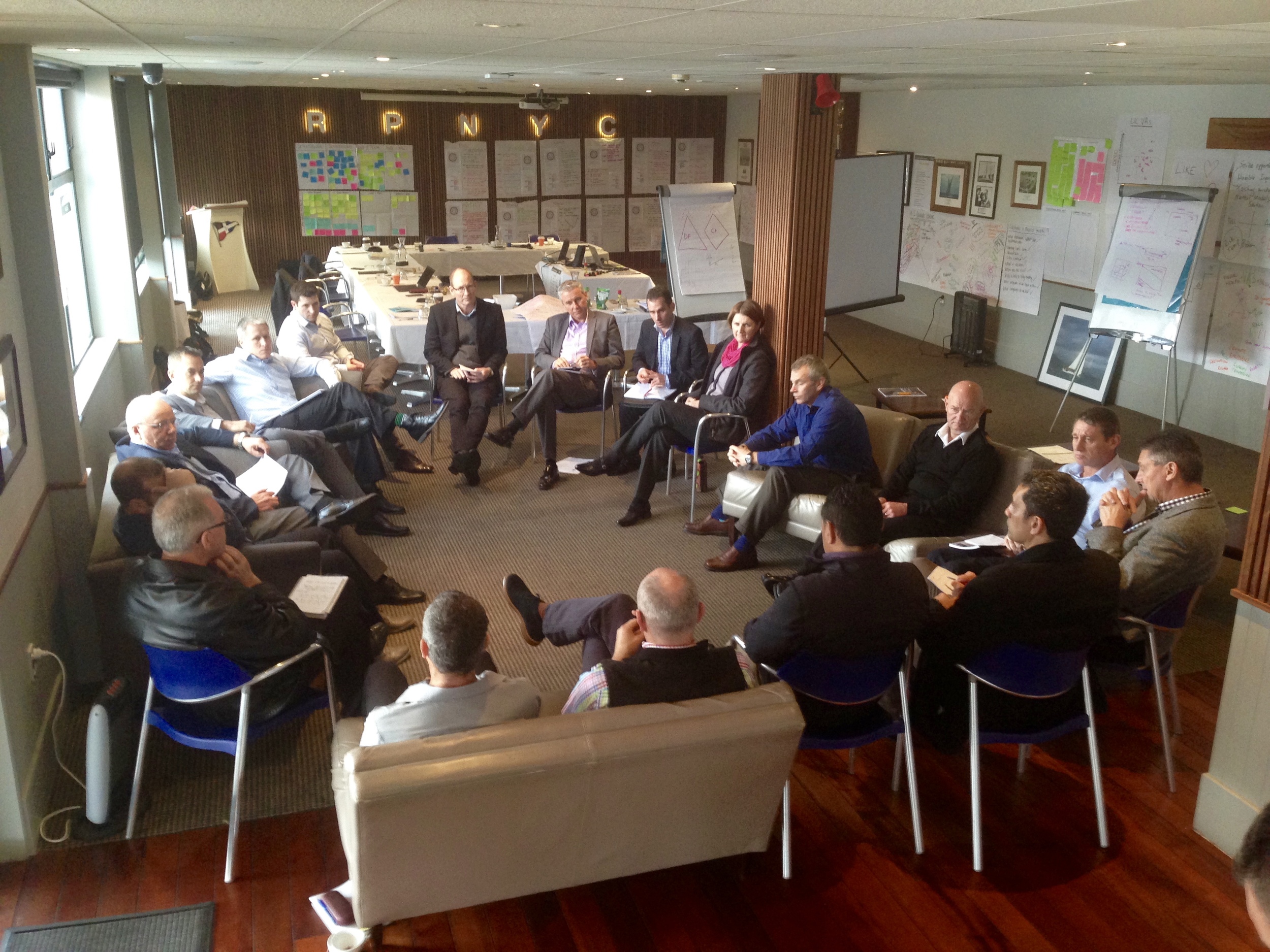 One of many engaging panel discussions - this one concerned talent management