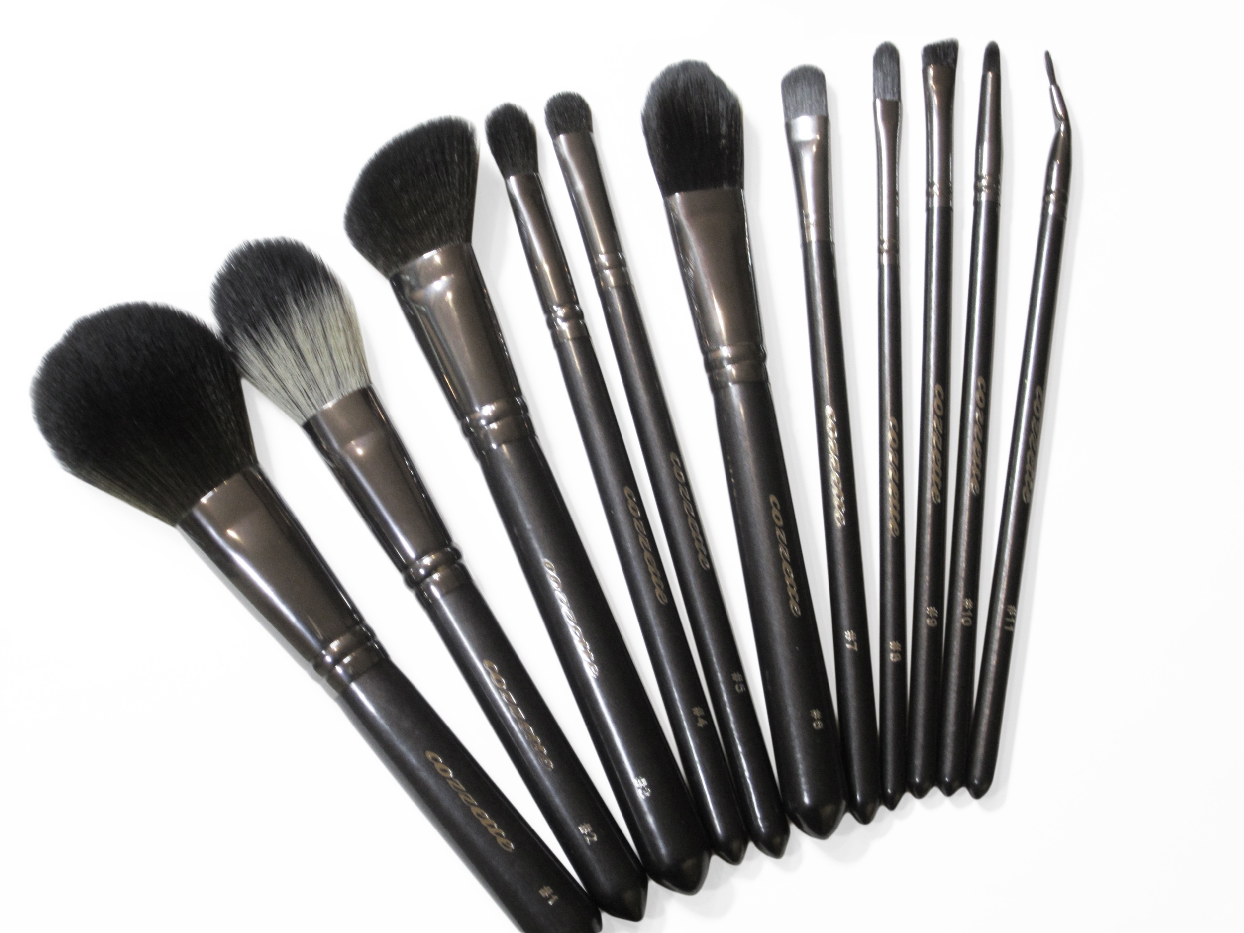 Background & brightness adjusted to display texture of bristles.