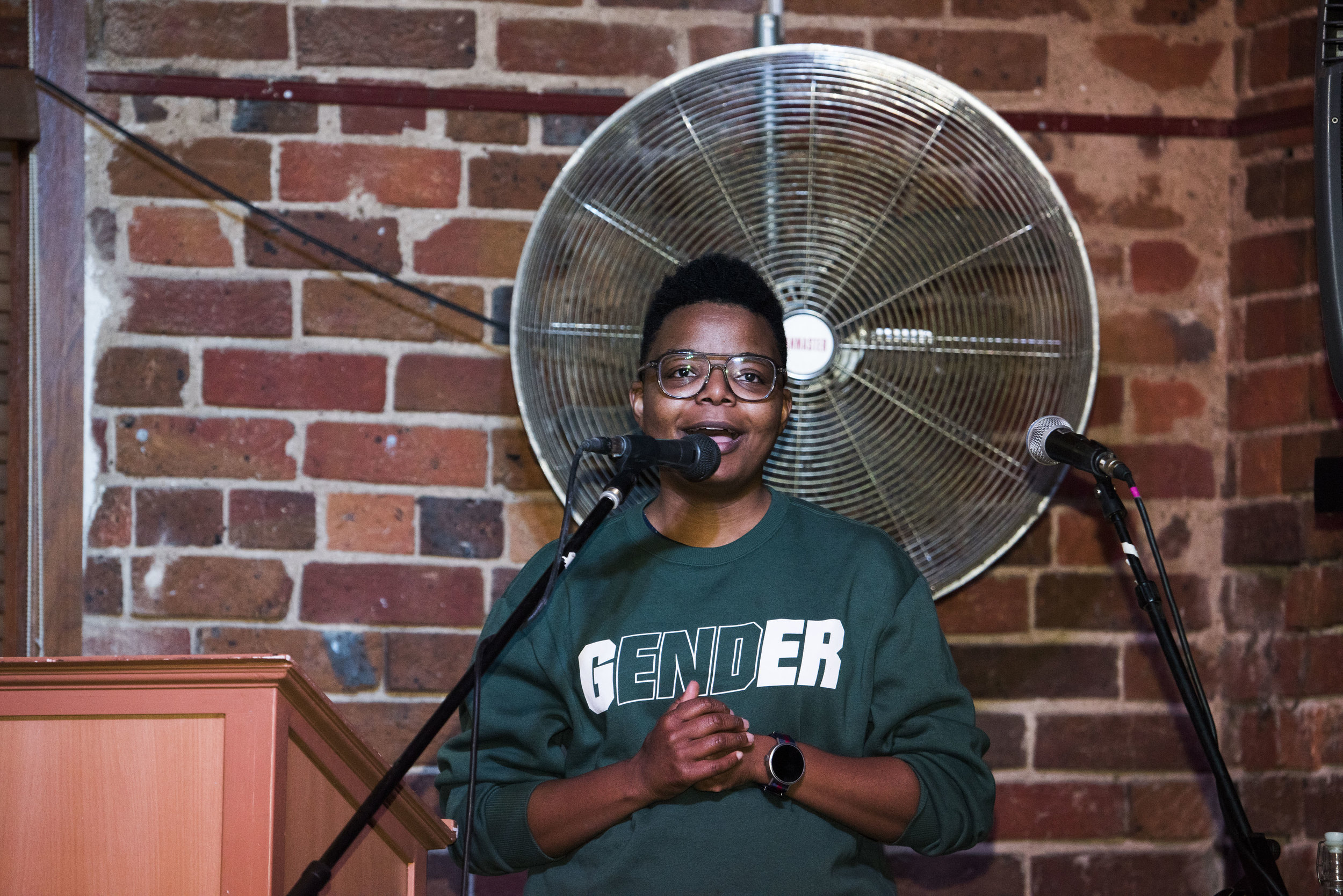 Faith Chaza in Queerstories at Mudgee Brewing Company