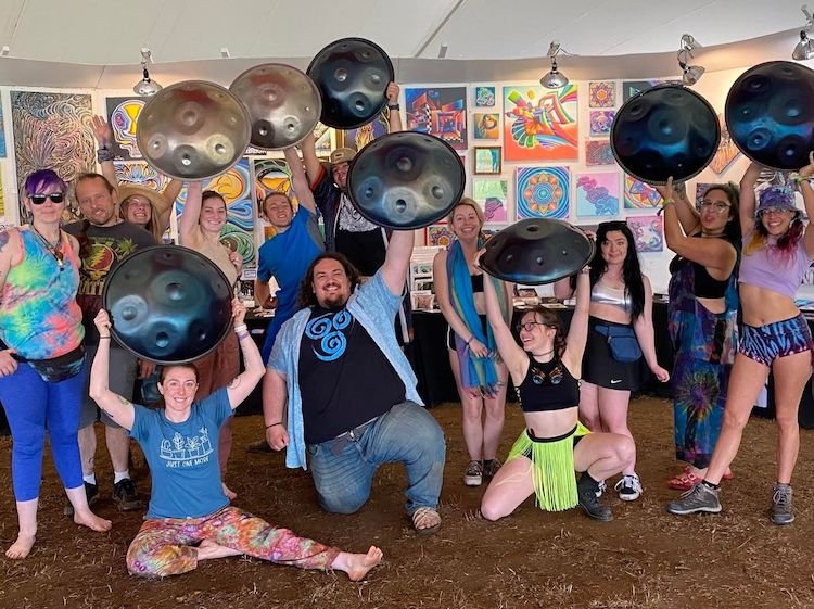 learn handpan workshop with maxwell