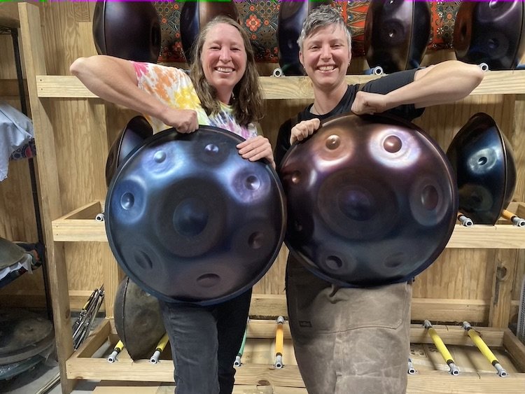 handpan tuners jenny and april