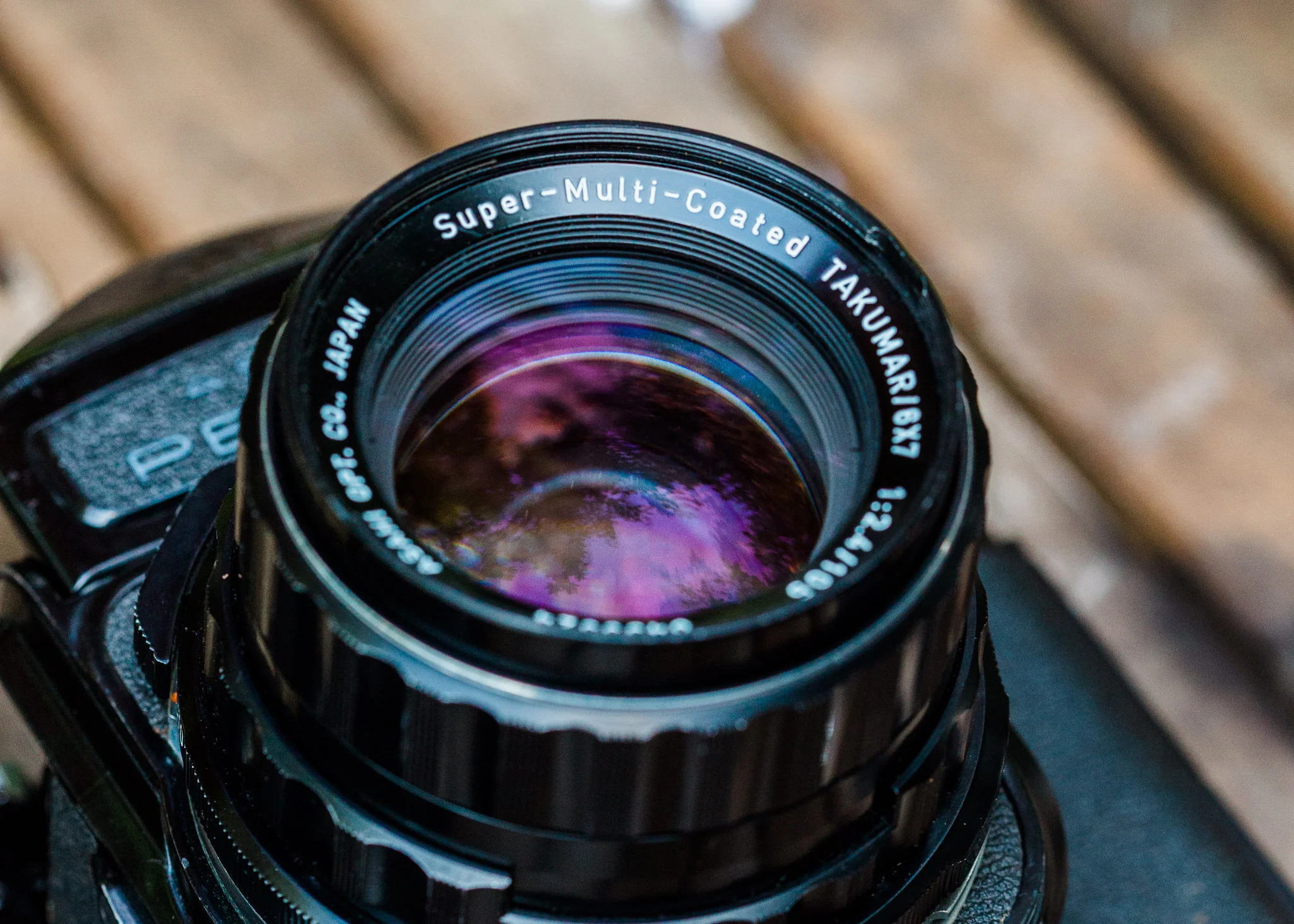 Super Multi Coated Takumar Pentax 6x7 105mm f/2.4 Lens