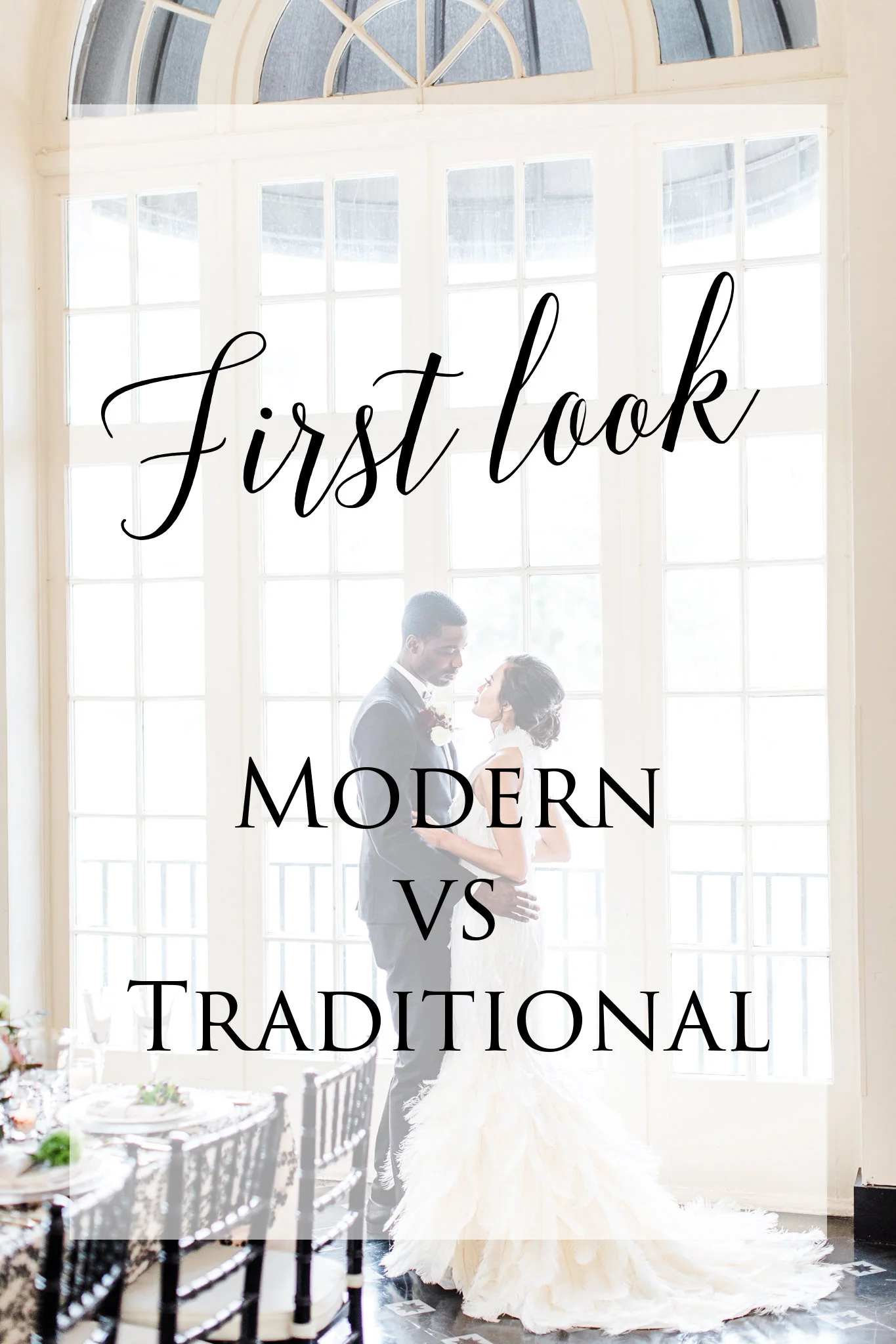 Should I do a first look? Blog graphic