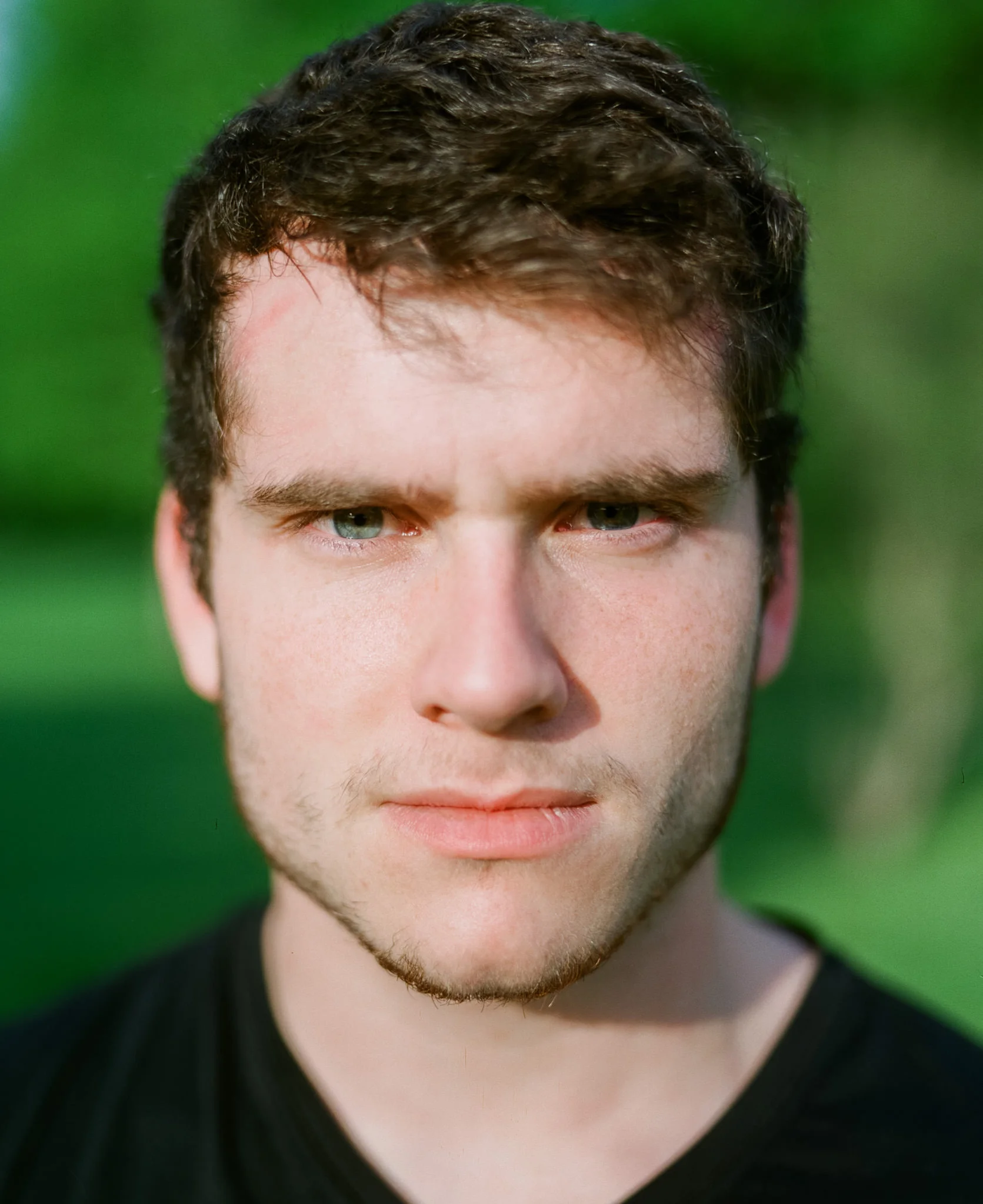 Image of man taken with Pentax 67 75mm f/2.8 AL lens on Pentax 67