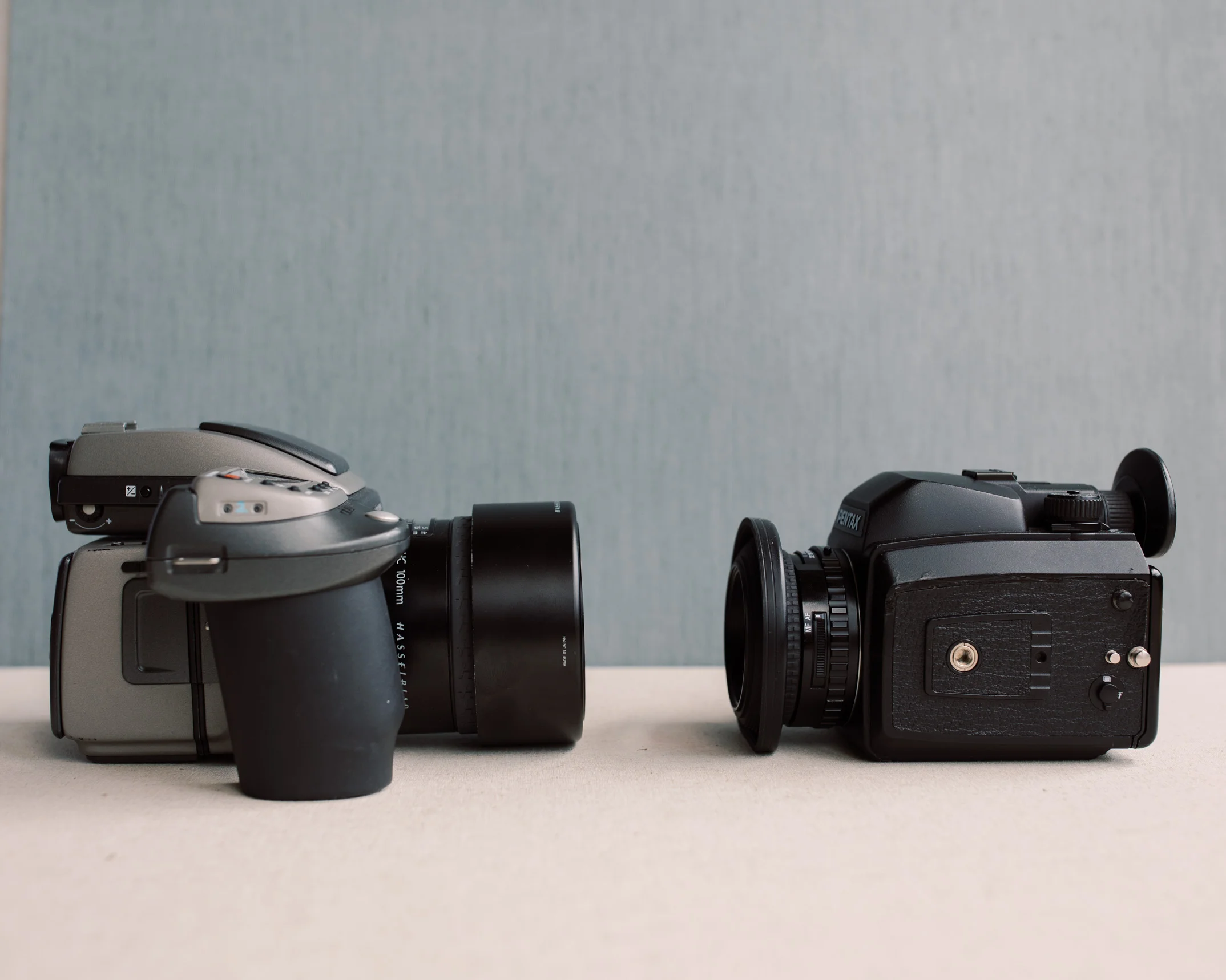 Hasselblad H2 vs Pentax 645nii