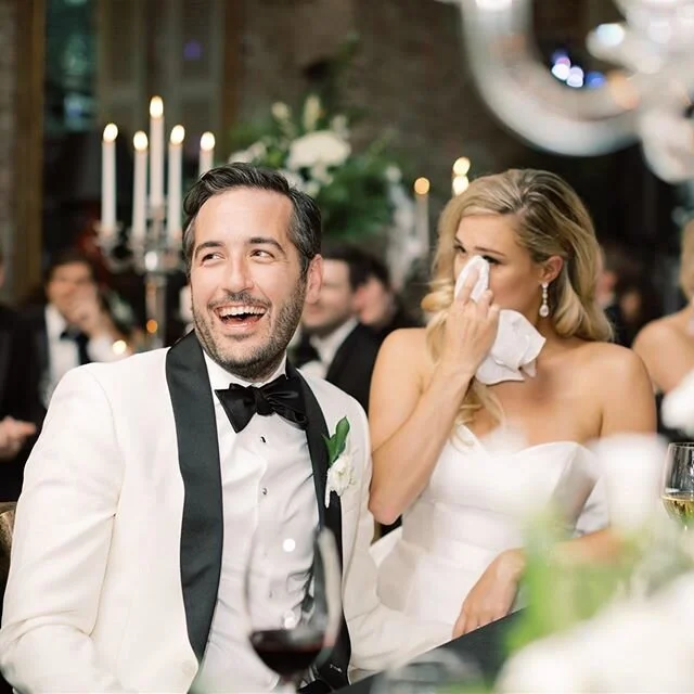 When the Father of the Bride&rsquo;s speech is straight 🔥
&bull;

Planning &amp; Design: @shellyfortuneevents 
Venue: @apiaryfinecatering 
Florals: @suzihjorthdesign 
Rentals: @alloccasionseventrental @bryantsrentall @nuagedesignsinc @canvas_event_furniture 
Beauty: @blushandglowlex 
Stationary: @cardinalandstraw 
Cake: @martinespastries 
Videographer: @carl.s.miller
Dress: @moderntrousseaulouisville @moderntrousseau