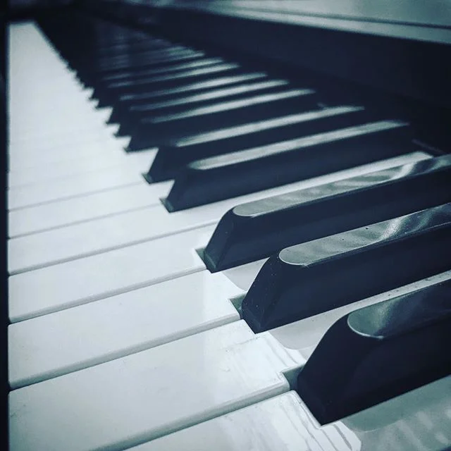 Composing on a cloudy day. #composerlife #keyboard #bwmusic #pianokeys