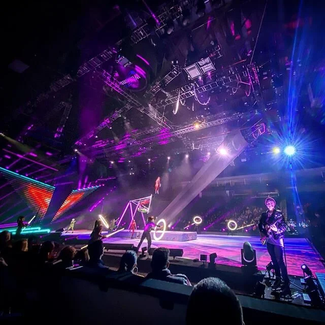 @cirquedusoleil #Axel was a blast! Do yourself a favor and snag a ticket! How I&rsquo;d love to design a production like this. #datenightideas #liveshows #cirquedusoleil #cirquedusoleilaxel