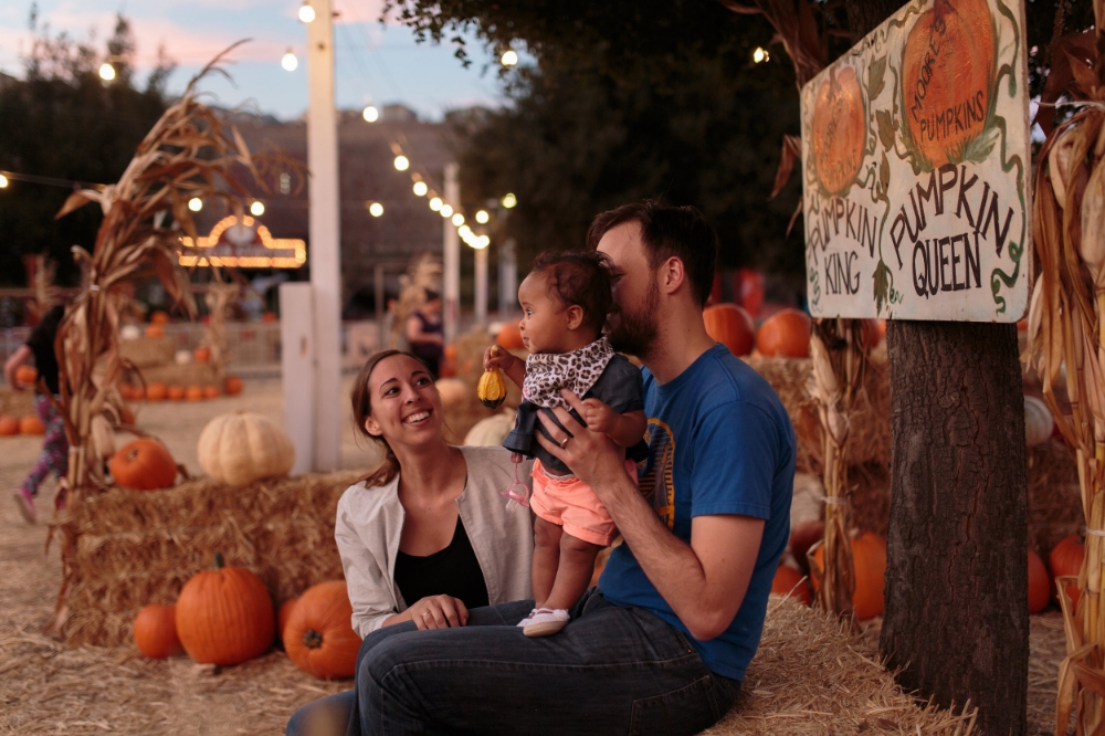 Our little adoptive family. Special thanks to Kandace Photography for catching some great moments at the pumpkin patch with Baby Girl. 