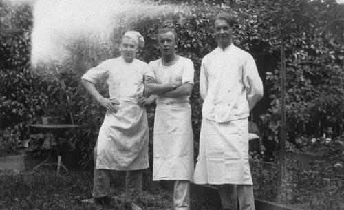 Far right: Emil Schwob