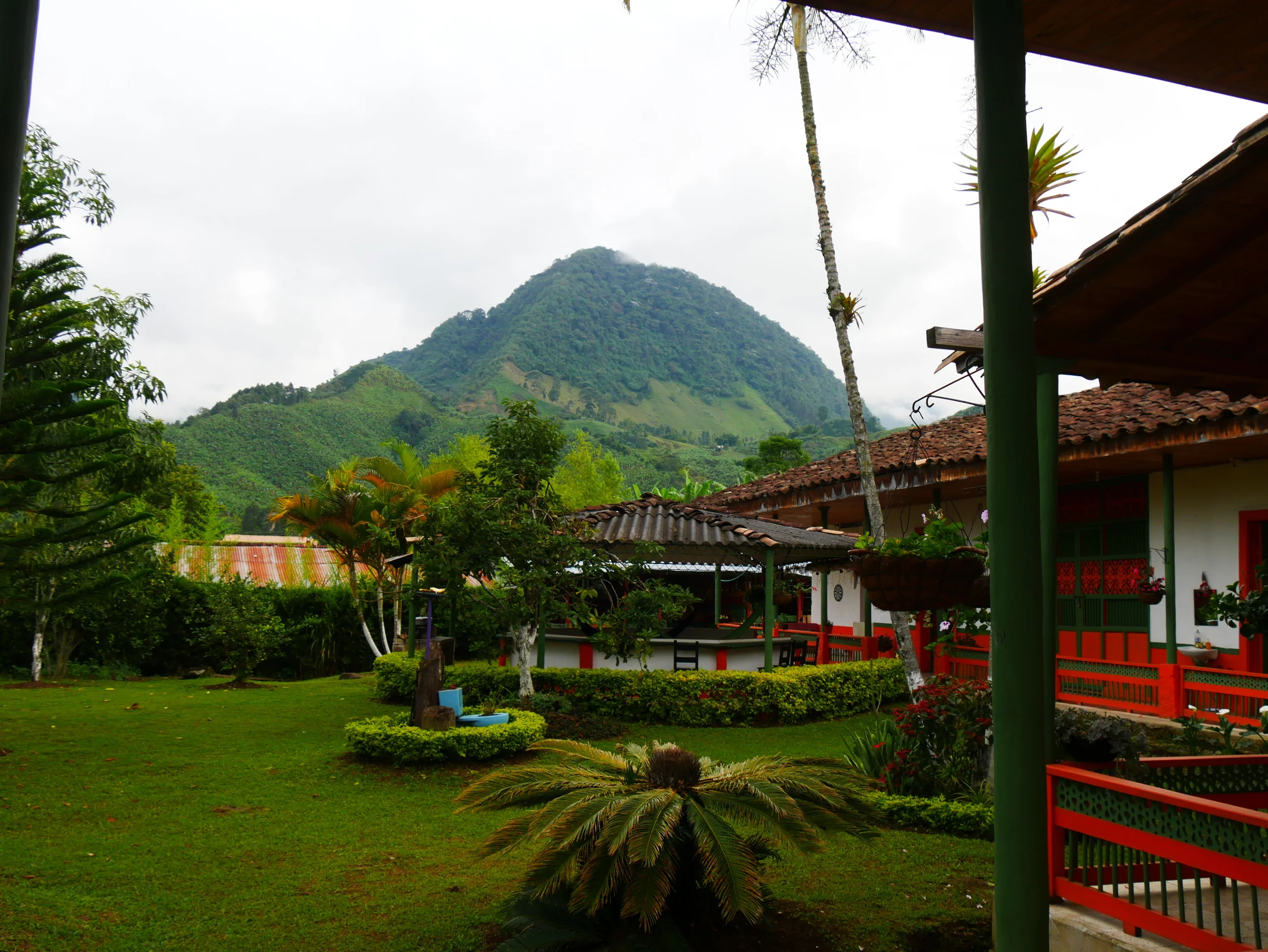  Our hostel in Jardin. 
