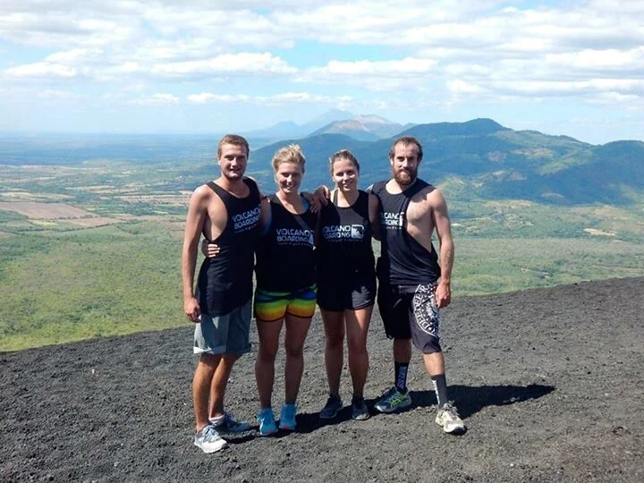  Volcano Boarding. Leon, Nicaragua 