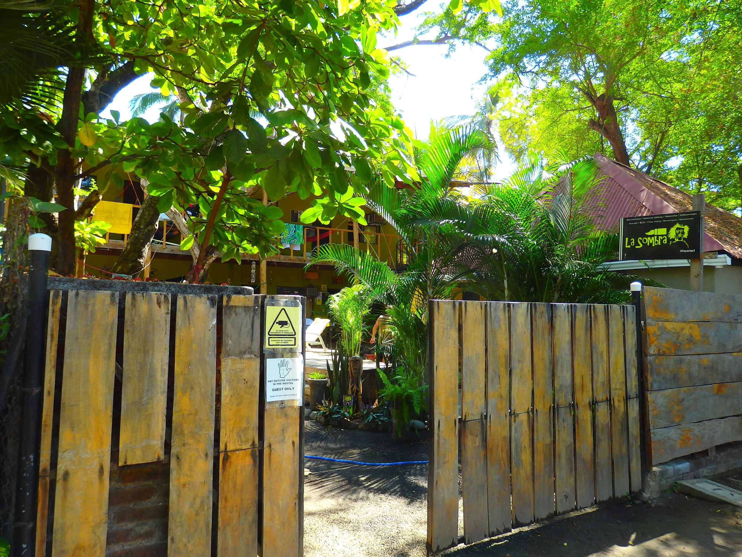  Our hostel- La Sombra. El Tunco, El Salvador 