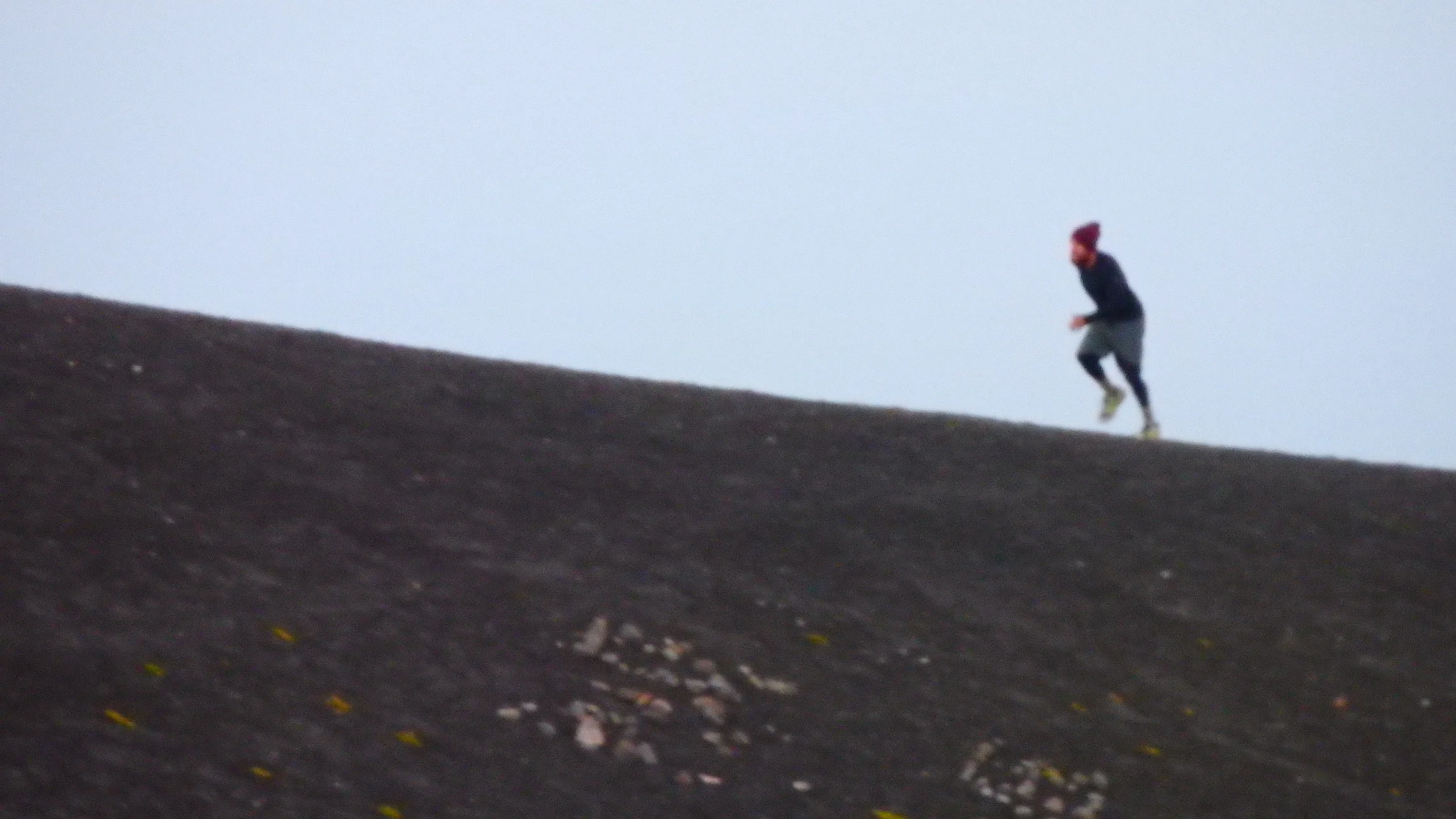  Dom mid action on his crater run challenge 