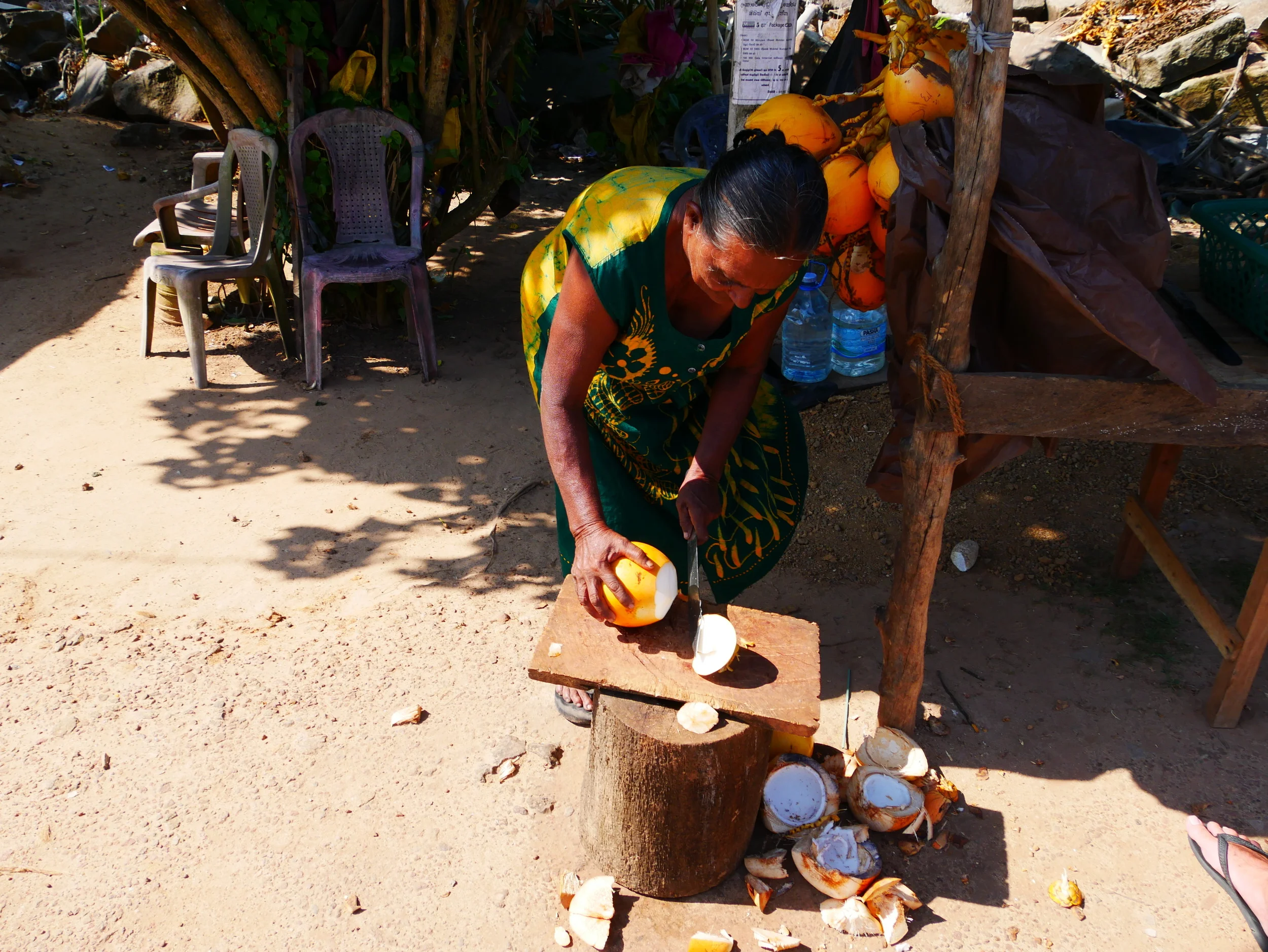  Our favourite coconut lady 