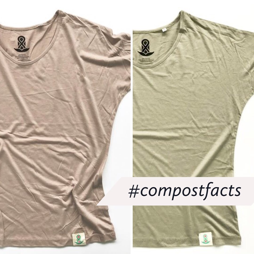#compostfacts 🤯

It takes between 200 and 1,000 years for the Earth to create 1 cm of topsoil! 

Whaaaat!???!?? So, we need to treat topsoil and it&rsquo;s fertility with the care and appreciation it deserves! 💚🧡💚🧡. 

Female V-neck tencel tees. 