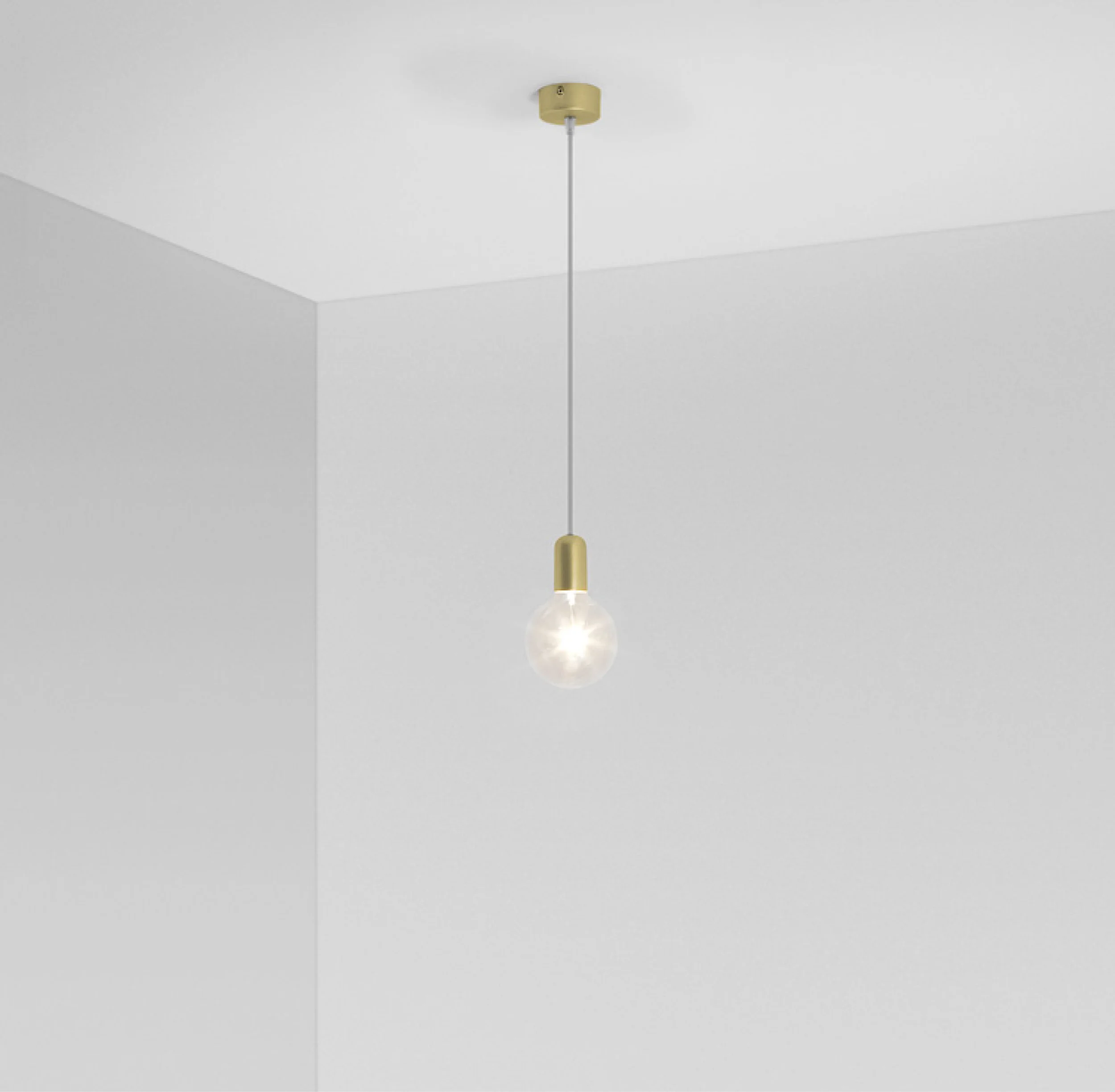 HD2 Pendant gold anodised