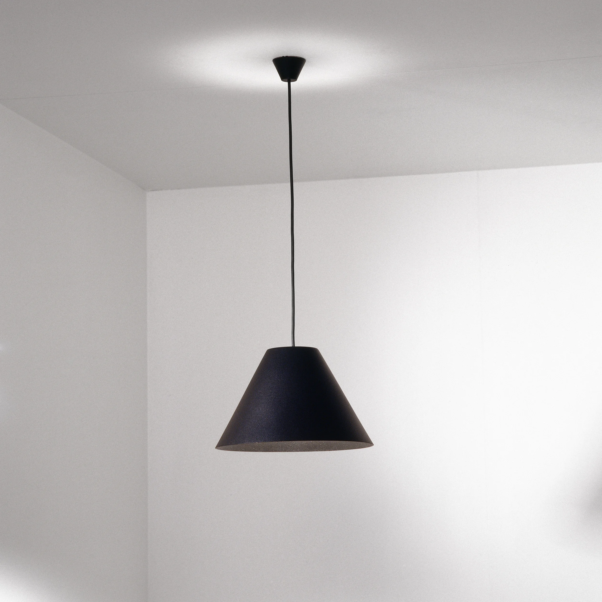 Shady Large Pendant in black
