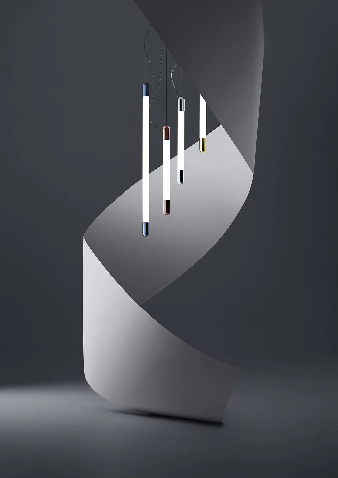 Snag Vertical Pendant in four colours