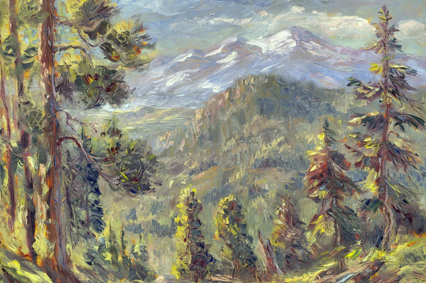 The Crystal Range from Iron Mountain Ridge