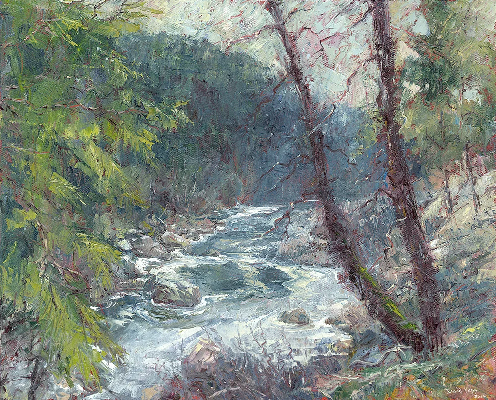 Snow and Ice—the American River