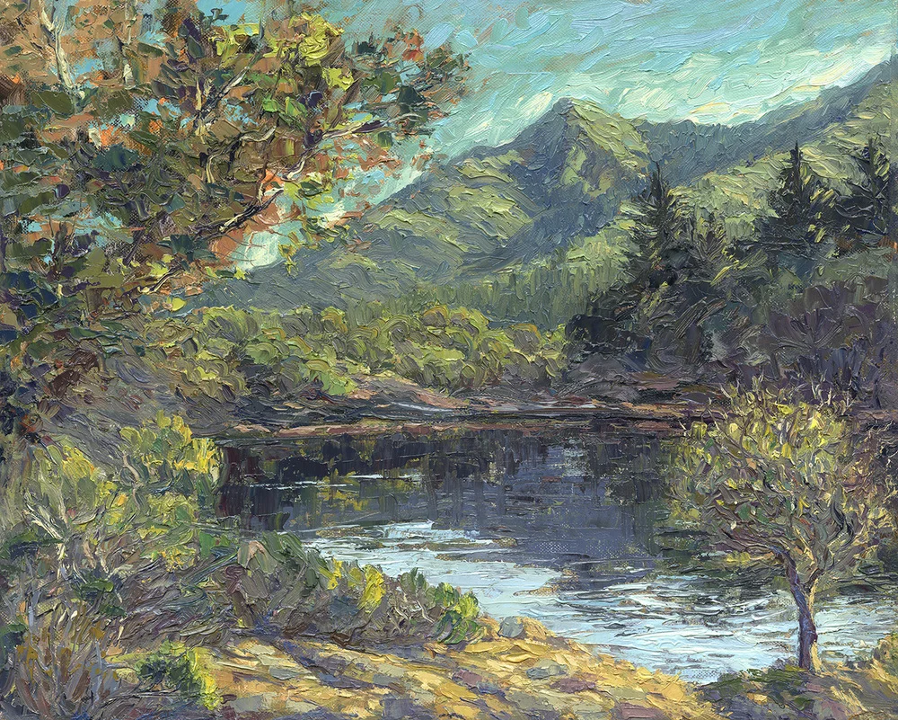 Mount Tamalpais from Bon Tempe Lake