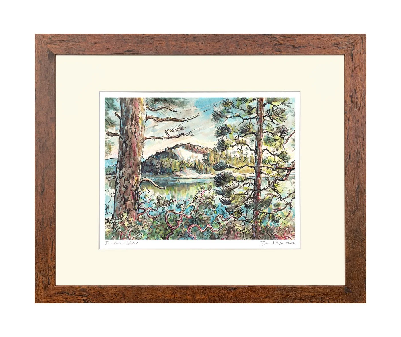 Ice House, Winter–by David Yapp