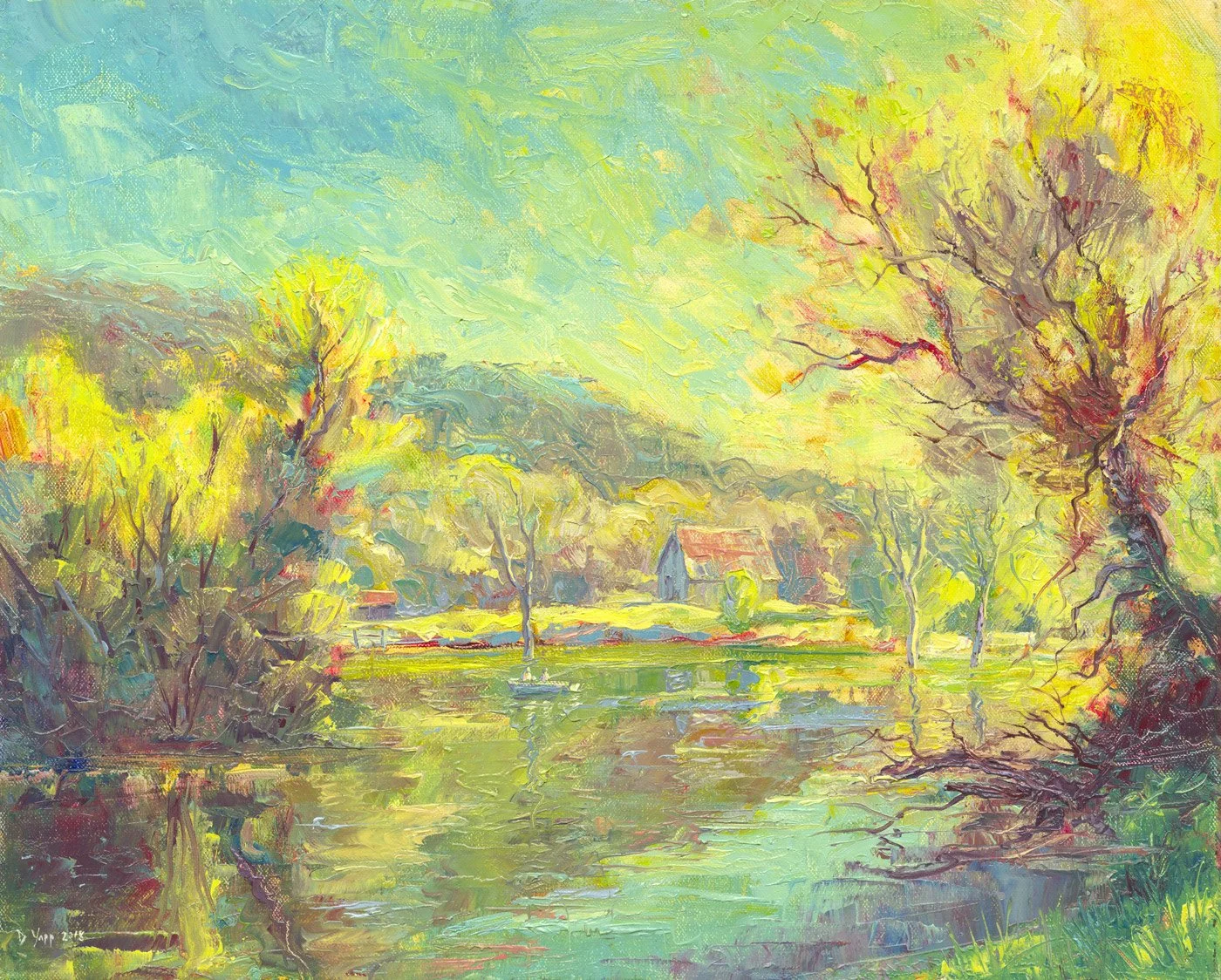 Lazy Afternoon, D'Agostini Pond — David Yapp