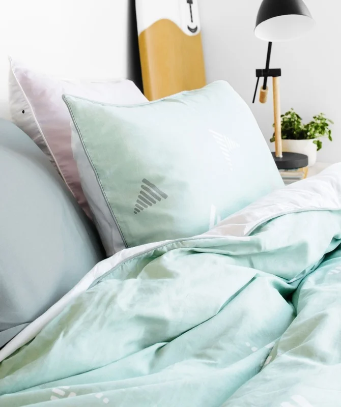 San Diego Quilt Set - "Don’t be surprised if you wake up with a golden tan and feel like you’ve spent the last two weeks kicking back on a tropical island. The San Diego Quilt Set is made from 100% cotton, 400 thread count and free from harmful…