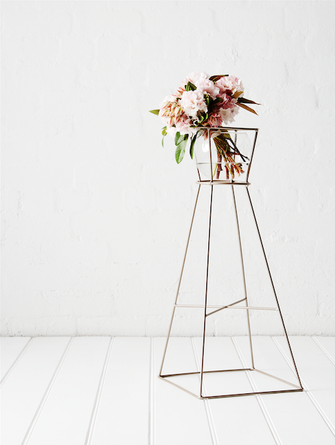The Classic - The Classic is suited to a wide range of botanical vessels including smaller pots, vases and plant bags. It also features a lower cross bar which can house another plant or can be used as a display shelf for books, trinkets etc