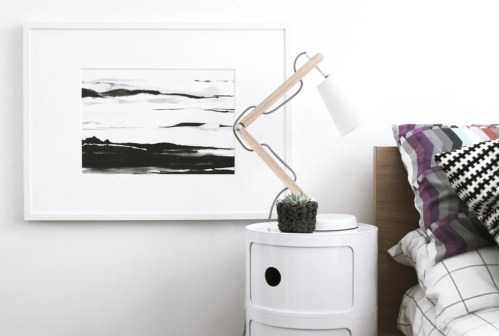 Mini Grandi Artist - Linear Haze A3 Print $30.00