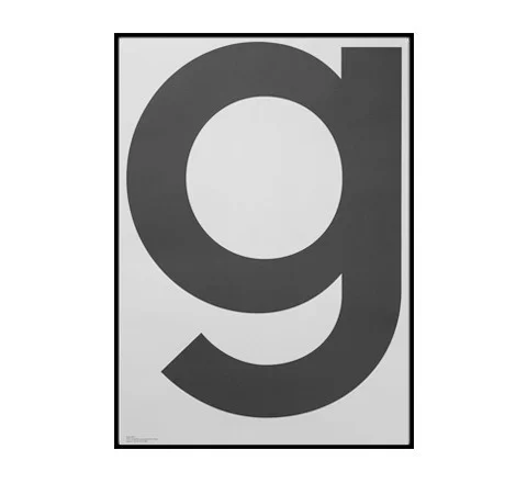 The Minimalist - g/XL Print - $90