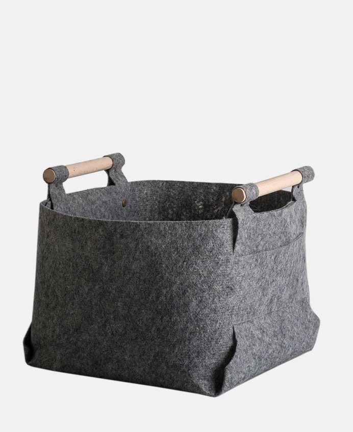 Fresh Cut Interiors - Large felt basket - $80