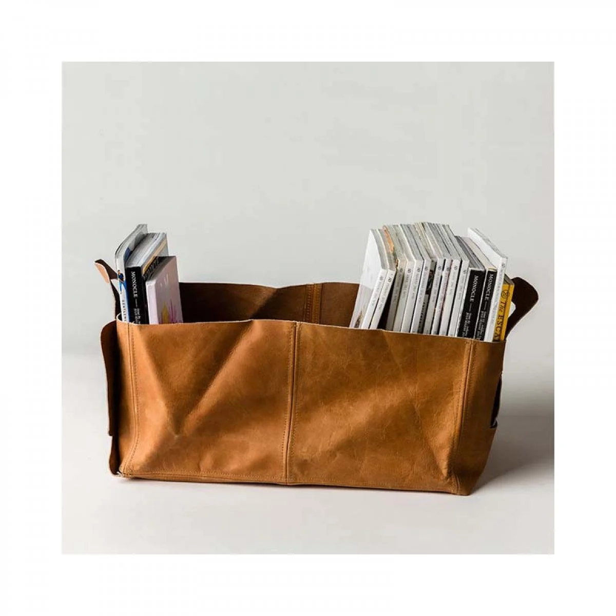 Leather Holdall Storage - Life Interiors