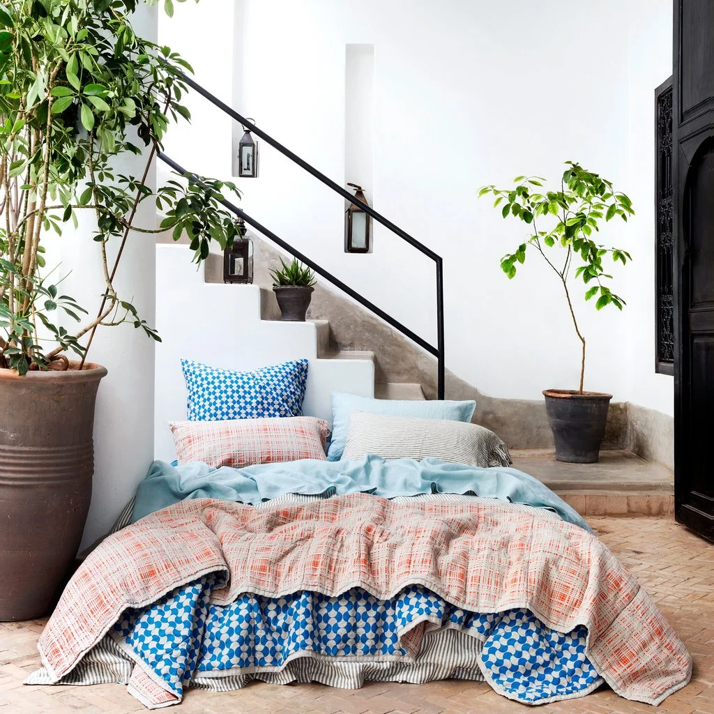 La Maison - Olive Stripe Bedroom Pack STYLING : NC INTERIORS | PHOTOGRAPHY : CRICKET INK