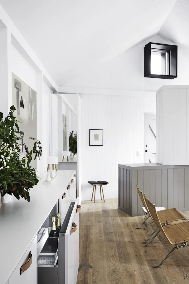 Fisher & Paykel CoolDrawer™ Multi-temperature Drawer for seamless appliance integration in the O’Grady Street kitchen | Interior design: Whiting Architects and Carole Whiting Interiors + Design