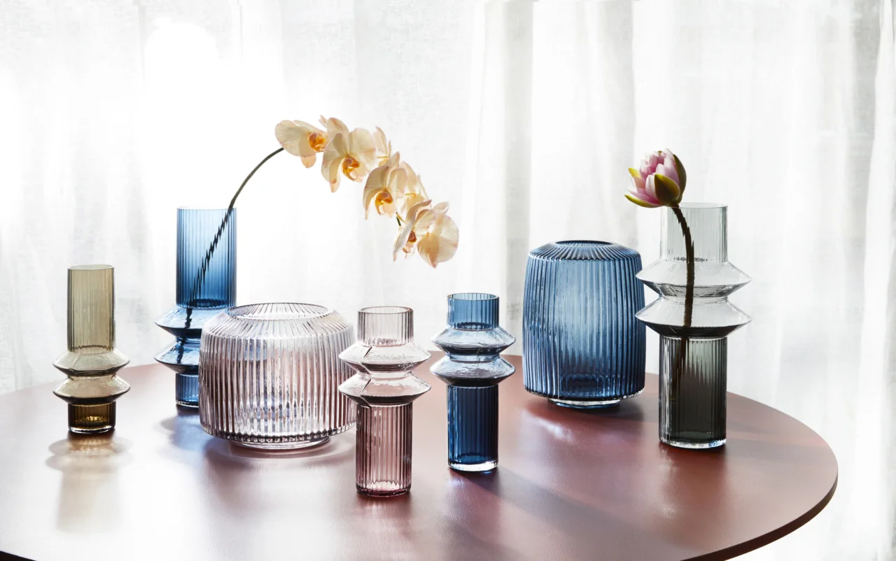 What's new... Marmoset Found has released pleated glassware