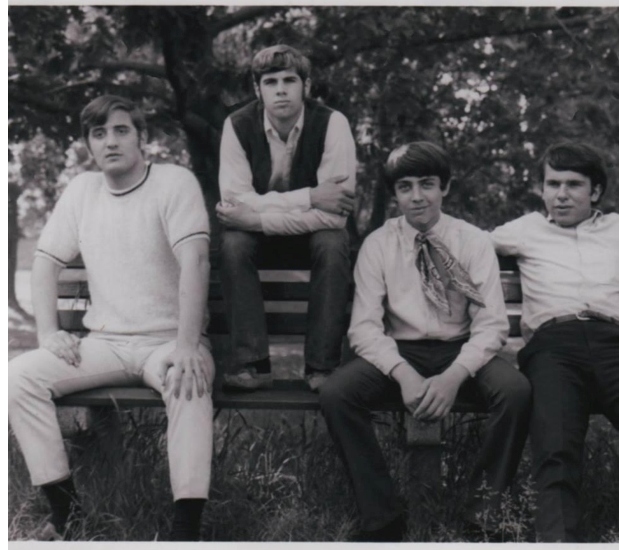 Me (left) with The Renegades, 1967