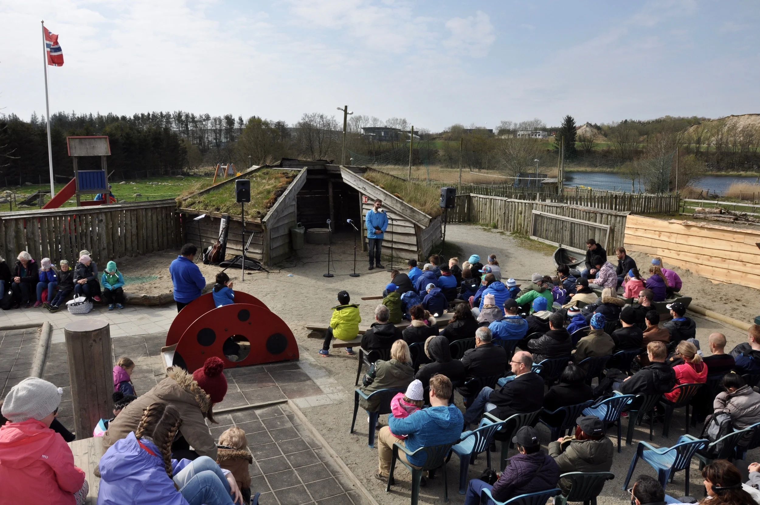 Festdag på røyrvik aktivitetsgård