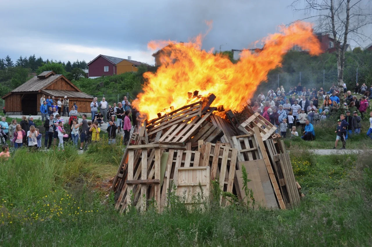 St Hans-feiring på Handelandsmarka