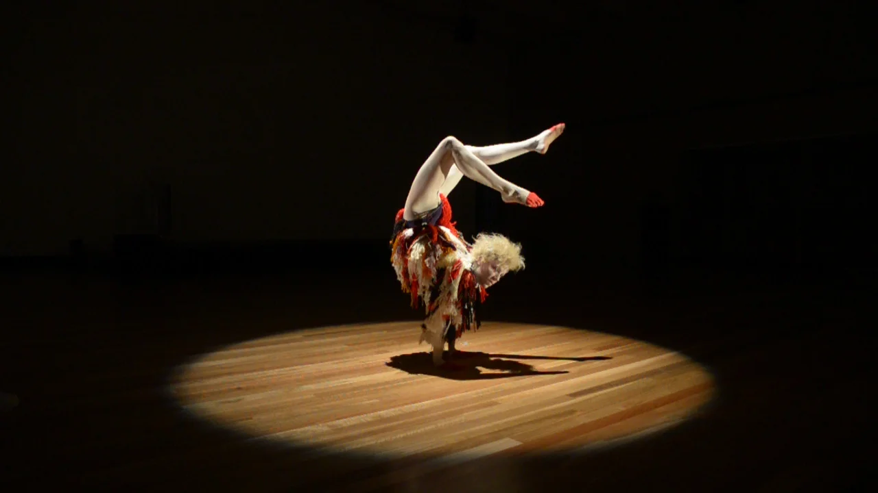Homunculi Video (2016) collaboration between Zoe Porter (costuming), Ali Cameron (video/photography) & Olivia Porter (performer)