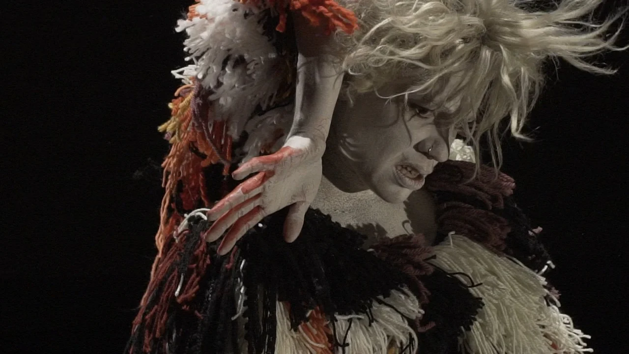 Homunculi Video (2016) collaboration between Zoe Porter (costuming), Ali Cameron (video/photography) & Olivia Porter (performer)
